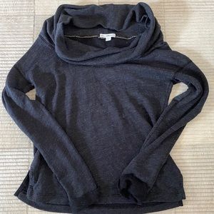James Perse Long Sleeved Relax Funnel Neck Size 0